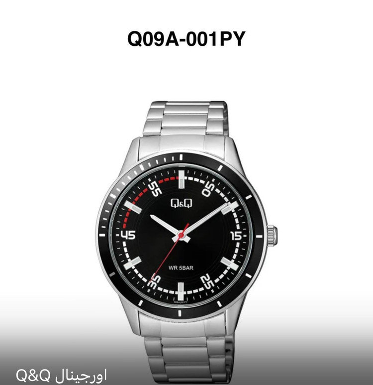 ساعت مچی مردانه اورجینال Q&Q Q09A_001pY