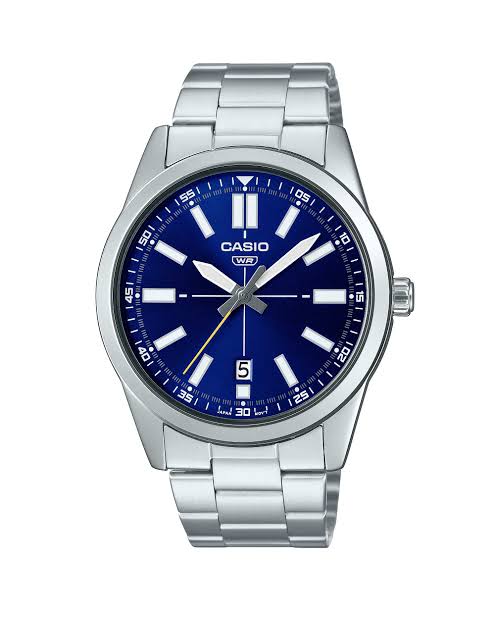 ساعت مچی مردانه اورجینال کاسیو.  CASIO MTP_ VD02D-2E