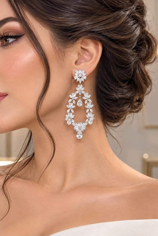 گوشواره مجلسی آویز