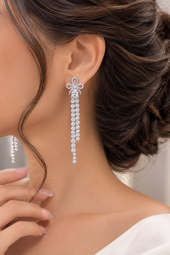 گوشواره مجلسی آویز